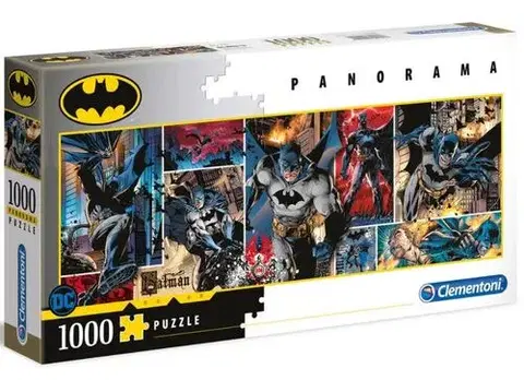 1000 dielikov Trigo Puzzle Batman 1000 panorama Clementoni