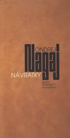 Slovenská poézia Návratky - Ondrej Nagaj