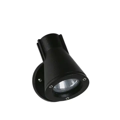 LED reflektory a svietidlá s bodcom do zeme Albert Leuchten Vonkajšie svetlo 639, čierne otočné výkyvné