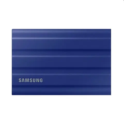 Pevné disky Samsung SSD T7 Shield, 1TB, USB 3.2, blue, použitý, záruka 12 mesiacov