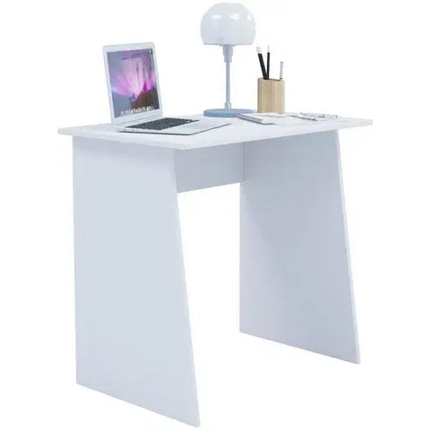 Písacie stoly Písací Stôl V Bielej Farbe Masola Mini 80cm Biely