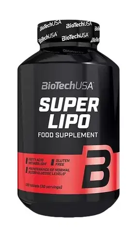Komplexné spaľovače Super Lipo - Biotech USA 120 tbl.