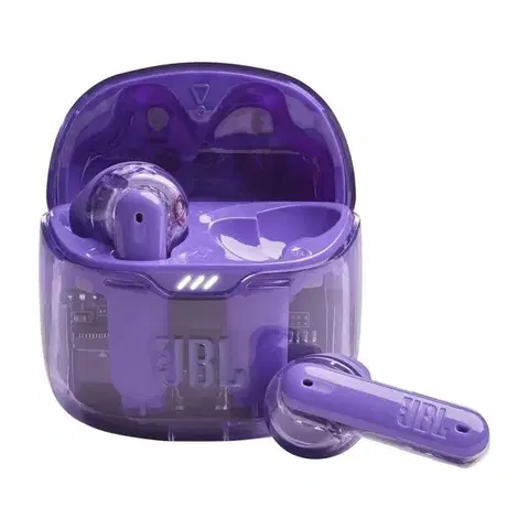 Handsfree Bezdrôtové slúchadlá JBL Tune Flex, ghost purple JBL TFLEXGPUR