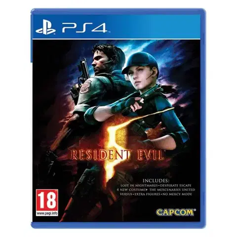 Hry na Playstation 4 Resident Evil 5 HD
