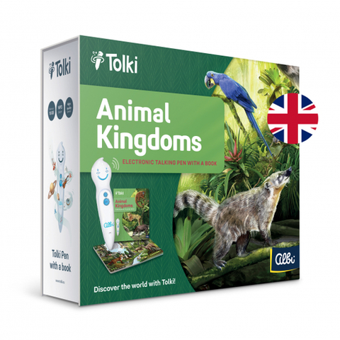 Kúzelné čítanie Albi Tolki Pen + Animal Kingdom (Kúzelné čítanie v angličtine)