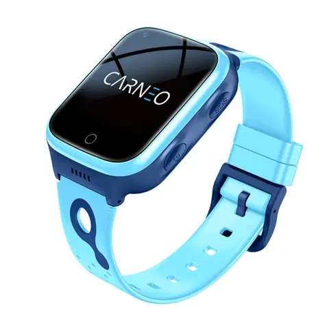Inteligentné hodinky CARNEO GuardKid+ 4G Platinum, modrá