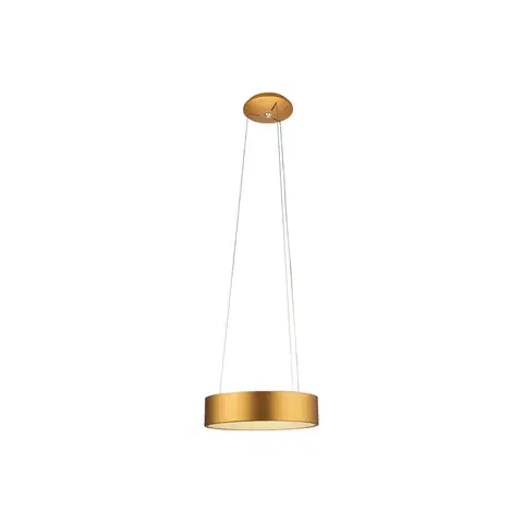 Závesné svietidlá Aluminor Aluminor Epsilon LED závesné svietidlo Ø62cm zlatá