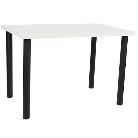 Jedálenské stoly Stôl Ron 110x70 biely