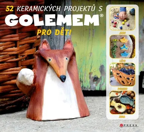 Sklo, Keramika 52 keramických projektů s GOLEMem - Michala Šmikmátorová