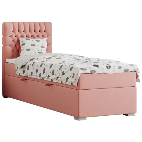 Boxspring Boxspringová postel AUDREY 90 Ľavá