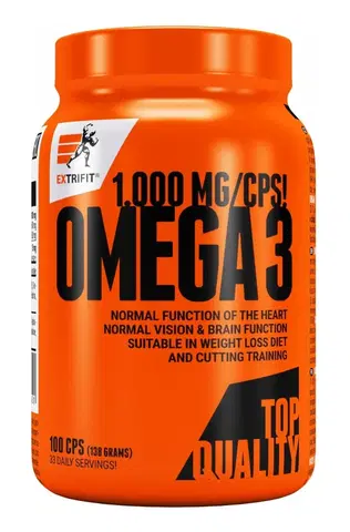 Vitamíny a minerály Omega 3 1000 mg - Extrifit  100 kaps.