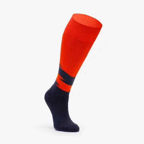 ponožky Detské futbalové štulpne červeno-modré