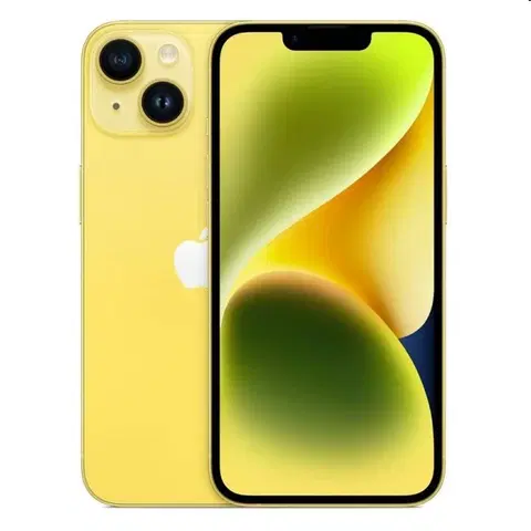 Mobilné telefóny Apple iPhone 14 128GB, yellow