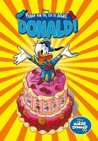 Rozprávky Káčer Donald 90 - Pozor na to, čo si želáš, Donald! - neuvedený,Ľubica Dvončová