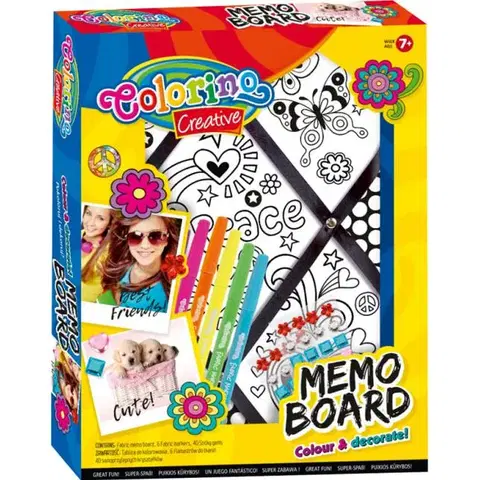 Kreatívne a výtvarné hračky PATIO - Colorino Memo Board