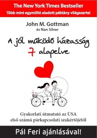O mužoch a ženách Jól működő házasság 7 alapelve - John M. Gottman,Nan Silver