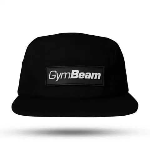 Šiltovky a čiapky GymBeam Šiltovka 5Panel cap Black