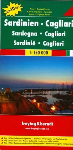 Do auta Sardínia - Cagliari 1:150 000 - automapa