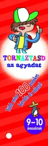 Príprava do školy, pracovné zošity Tornáztasd az agyadat! - 9-10 éveseknek