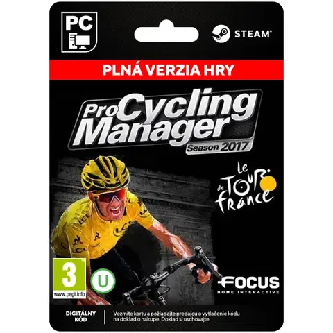 Hry na PC Pro Cycling Manager: Season 2017 [Steam]