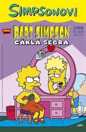 Komiksy Bart Simpson 3/2018: Cáklá ségra