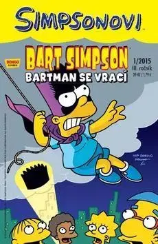 Komiksy Bart Simpson Batman se vrací