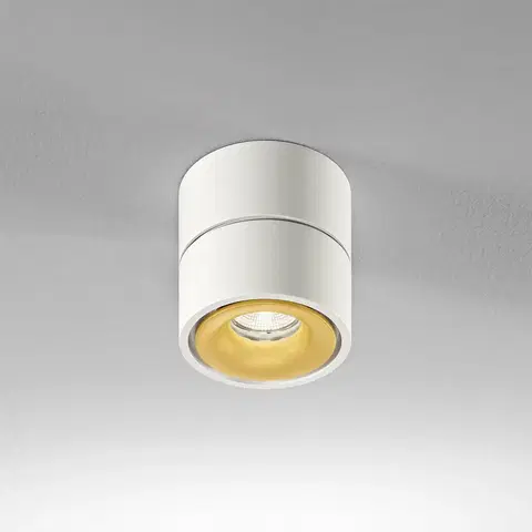 Bodové svetlá Egger Licht Egger Clippo stropné LED dim to warm biele/zlaté