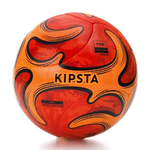 futbal Lopta na plážový futbal BS Pro Hybride veľkosť 5 červeno-oranžová