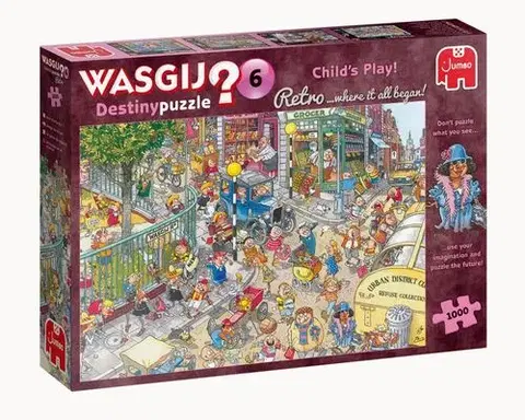 1000 dielikov TM Toys Puzzle Retro Osud Detské hry 1000 Wasgij
