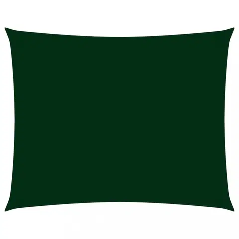 Stínící textilie Tieniaca plachta obdĺžniková 2 x 3 m oxfordská látka Dekorhome Tmavo zelená
