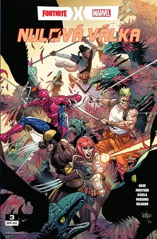 Komiksy Fortnite X Marvel: Nulová válka 3 - Christos Gage,Donald Mustard,Sergio Dávila
