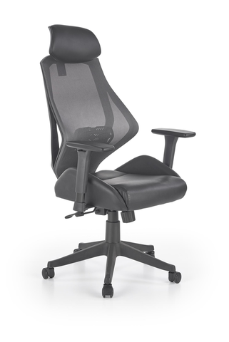 Kancelárske stoličky HALMAR Hasel kancelárske kreslo s podrúčkami čierna