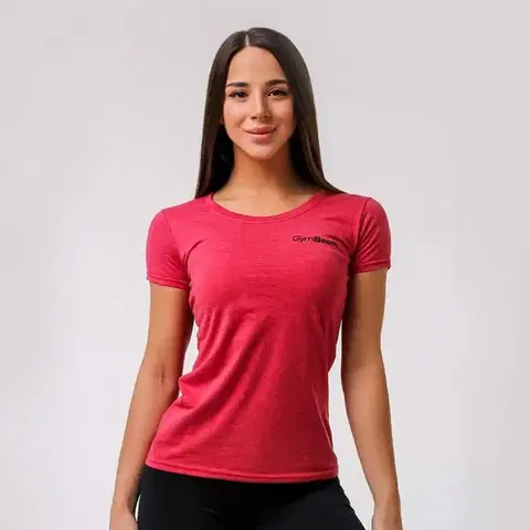 Tričká a tielka GymBeam Dámske tričko Basic Vintage Red  L