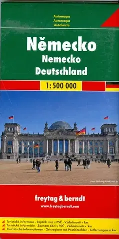 Do auta Nemecko 1:500 000 Automapa