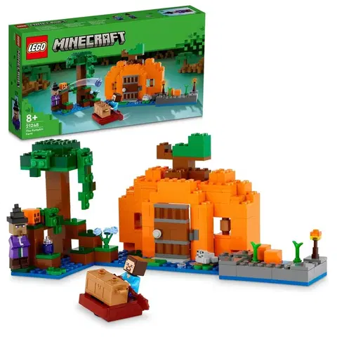 Hračky LEGO Minecraft LEGO - Tekvicová farma