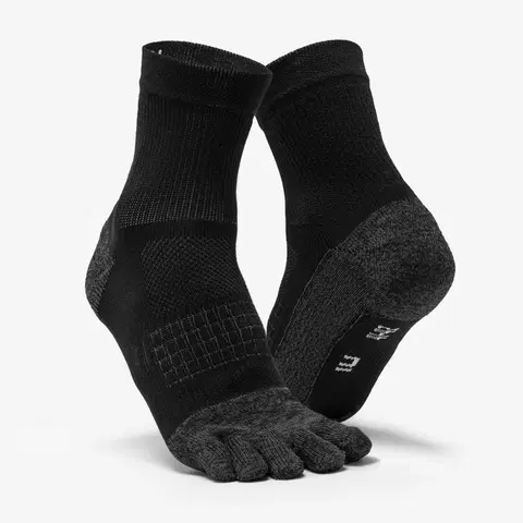 ponožky Bežecké ponožky Run900 5-prstové