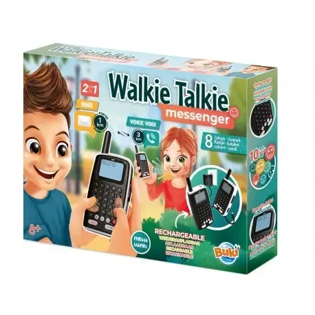 Vedecké experimenty Buki Vysielačky Walkie Talkie Messanger