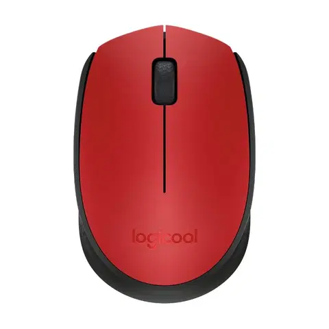 Myši Logitech Wireless Mouse M171, Red 910-004641