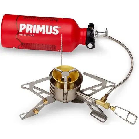 Outdoorové variče Varič Primus OmniFuel II s palivovou fľašou Bottle & Pouch 0.6l