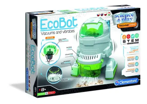 Objavujeme spolu svet Science & Play Robot EcoBot Clementoni