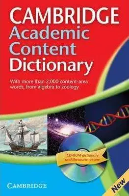 Slovníky Cambridge Academic Content Dictionary + CD-ROM