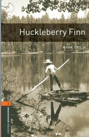 Učebnice a príručky Huckleberry Finn-Oxford Bookworms Library 2 - Mark Twain