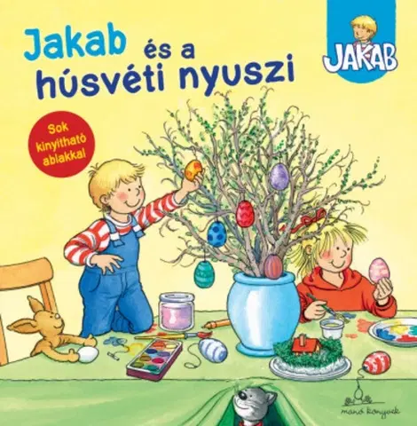 Leporelá, krabičky, puzzle knihy Jakab és a húsvéti nyuszi - Sandra Grimm