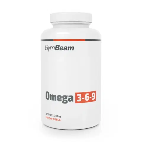 Omega 3-6-9 GymBeam Omega 3-6-9 60 kaps. bez príchute