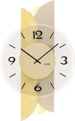 Hodiny Dizajnové nástenné hodiny 9643 AMS 45cm