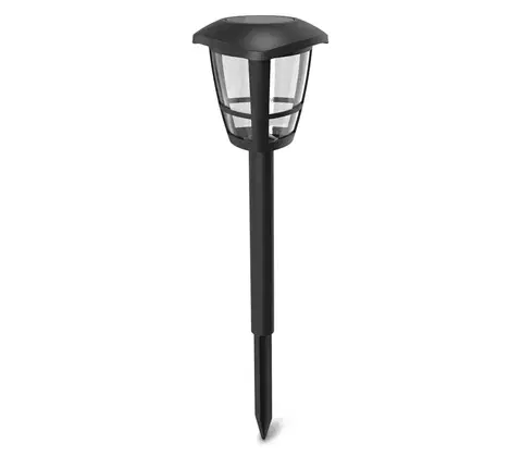 LED osvetlenie  B.V.  - LED Solárna lampa LED/0,06W/2V 33,8 cm 6500K IP44 čierna 