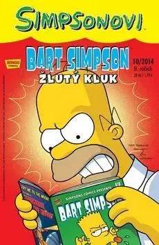Komiksy Bart Simpson Žlutý kluk 10/2014 - neuvedený,neuvedený