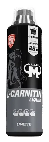 L-karnitín L-Carnitin Liquid - Mammut Nutrition 500 ml. Lime