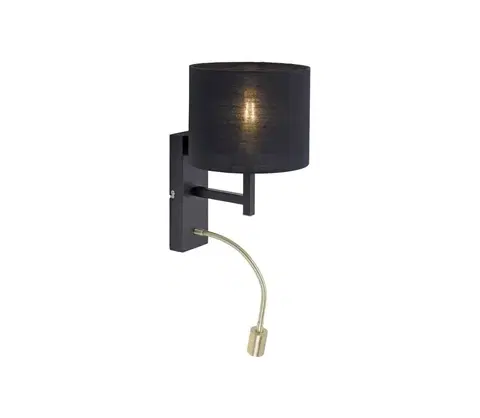 Svietidlá Paul Neuhaus Paul Neuhaus 9646-18 - LED Nástenná lampička ROBIN 1xE27/40W/230V + LED/2,1W 