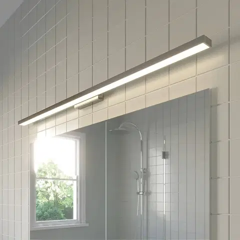 Nástenné svietidlá Lindby Linby Alenia kúpeľňové zrkadlové svietidlo, 120 cm